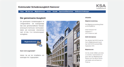 Desktop Screenshot of ksahannover.de